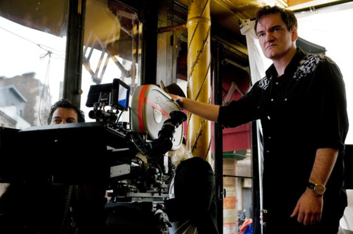 Quentin Tarantino was one of several directors that lobbied heads of studios to help ensure the continued production of Kodak movie film. Mr. Tarantino is shown on the set of 'Inglourious Basterds,' in 2009. Weinstein Company/Everett Collection